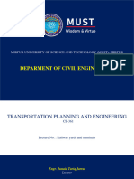 Lecture 27 Railway Engineering