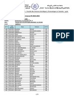 Liste Des Examens S2 SC Eco & Gestion Annexe IRFANE Session Rattrapage