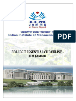 IIM Jammu - Campus Essentials PDF