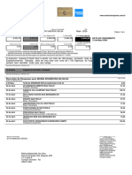 Fatura American Express