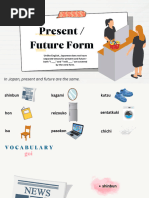 ForLan Vocab - Present Form