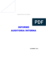 Informe Auditoria Interna