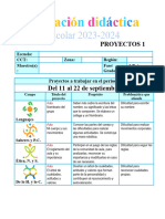 1° Proyecto 1 Planeación