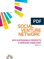 SVN 2011 Sustainable Products & Services Directory