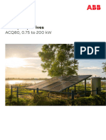 ABB Solar Pump Drive ACQ80 Catalog