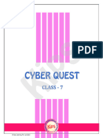 GR 7 Cyber Quest Answer Key