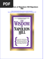 The Wisdom of Napoleon Hill Napoleon Hill Full Chapter Instant Download