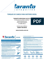 TARANTO Manual de Torques Diesel