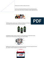 Glosario de Términos y Componentes de Los Sistemas Auxiliares Del Motor....