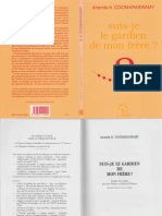 A.K. Coomaraswamy - Suis-Je Le Gardien de Mon Frère ?