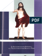 Sosa El Escultor Luis de Espindola y Su Trayectoria Entre Bolivia y Peru