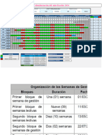 Calendarización Anual Inicial 2024