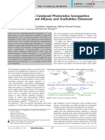 Cu2O Nanocrystals-Catalyzed Photoredox Sonogashira