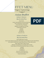 Asian Buffet Vigee Catering