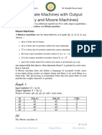 Moore and Mealy Machine