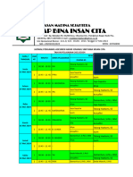 Jadwal Pengawas