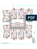 TYPE-3 Typical Floor plan-TOWER-C, E, N&T: 3 BHK+study 3 BHK 3 BHK 3 BHK+study