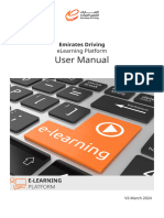 ELearning Platform User Manual