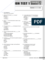 B2 Accelerator Revision Tests Teacher's