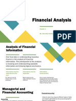 Chapter - 4 Financial Analysis