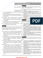 Prova de Conhecimentos Específicos de Analista Judiciário Administrativo