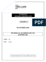 Tech Maths p1 Gr11 QP Nov2020 Eng