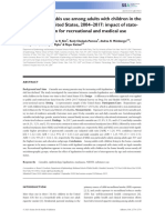 Trends in Cannabis Use Among Adults Wit... Ation For Recreational and Medical Use