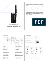 Manual de Instruções Gravador de Voz Digital KP-8004