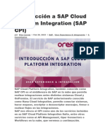 SAP Cloud Platform Integration