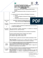 Circular de Cierre de Semestre 2dos y 4tos Semestres