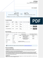 Flight Ticket Honeywell