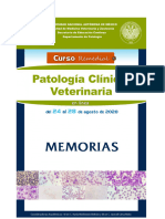 Memorias Patologia Clinica Veterinaria