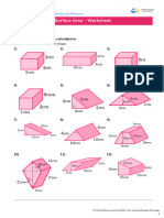 Third Space Learning How To Calculate Surface Area GCSE Worksheet