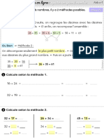 Exos - Addition en Ligne - CE1 - Partie 2 LBazar