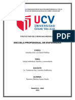 Salud Individual, Familiar y Comunitaria