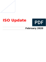 Isoupdatefebruary2020 PDF Free