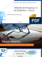 Aula II - Fases Do Método Estatístico