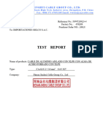 Test Report: Henan Jinshui Cable Group Co., LTD