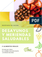 Recetario Desayunos y Meriendas