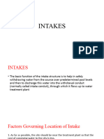 Intakes