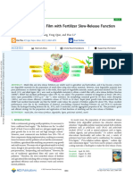 A Degradable Mulch Film With Fertilizer Slow-Release Function