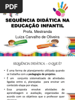 Sequência Didática Educação Infantil. Leda Felipe