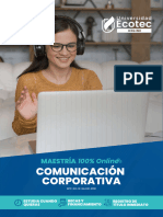 COMUNICACION CORPORATIVA Online POSGRADO 2024