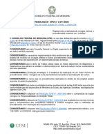 RESOLUÇÃO CFM Nº 2.371/2023: Conselho Federal de Medicina