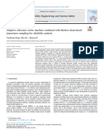 Adaptive Relevance Vector Machine Combined With Markov-Chain-Based Importance Sampling For Reliability Analysis