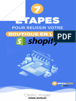 7 Etapes Pour Réussir Votre Boutique en Ligne Shopify