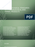 Microbiological Standards of Pharmaceutical and Herbal Products