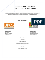 A Detailed Analysis and Complete Study of Big Basket