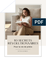 10 SECRETS RÉVOLUTIONAIRE POUR TA VIE DE PRIÈRE (Leana Daily)