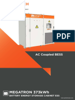 373kWh MEGATRON Battery Energy Storage Cabinets Datasheet 2022 Symtech Solar V3.22